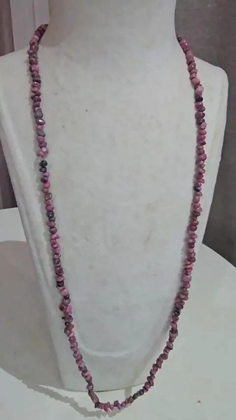 Sautoir Rubis  Brut - Colliers