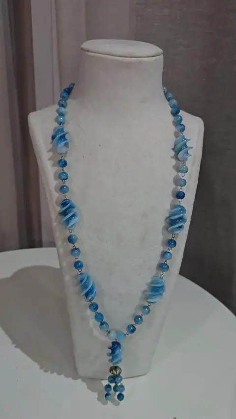 Sautoir Aquamarine - Colliers