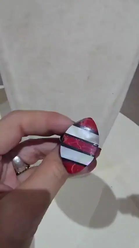 Bague Nacre et Corail - Bagues