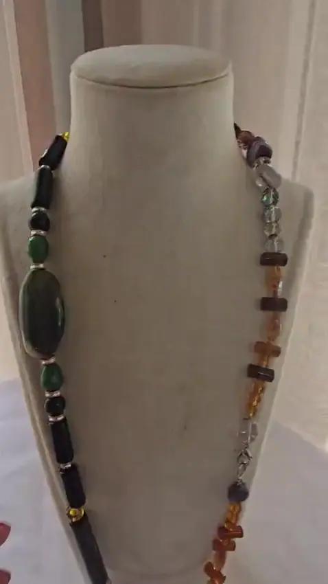 Sautoir Agate - Colliers