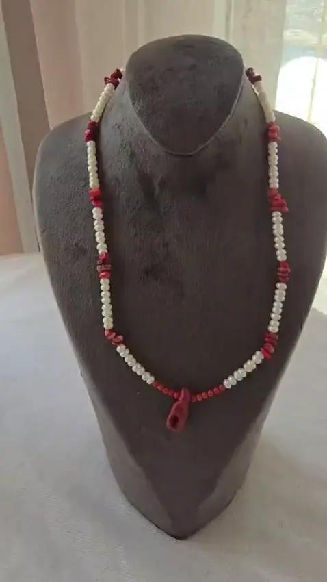 Collier Perles et Corail - Colliers