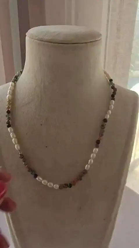 Collier Pierre et Perles - Colliers