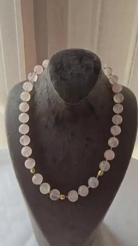 Collier Quartz Rose - Colliers