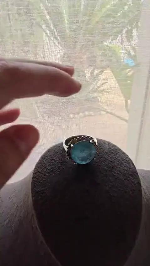 Bague Topaz et Argent - Bagues