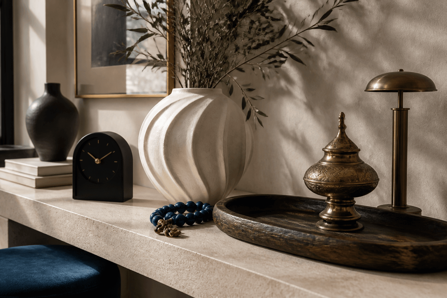 Objets déco, matières et présence maison