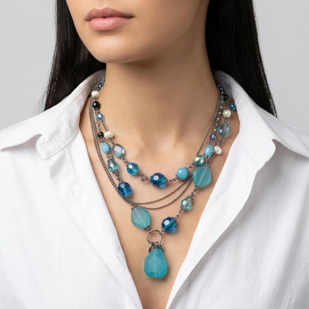 Collier Cristal - Colliers