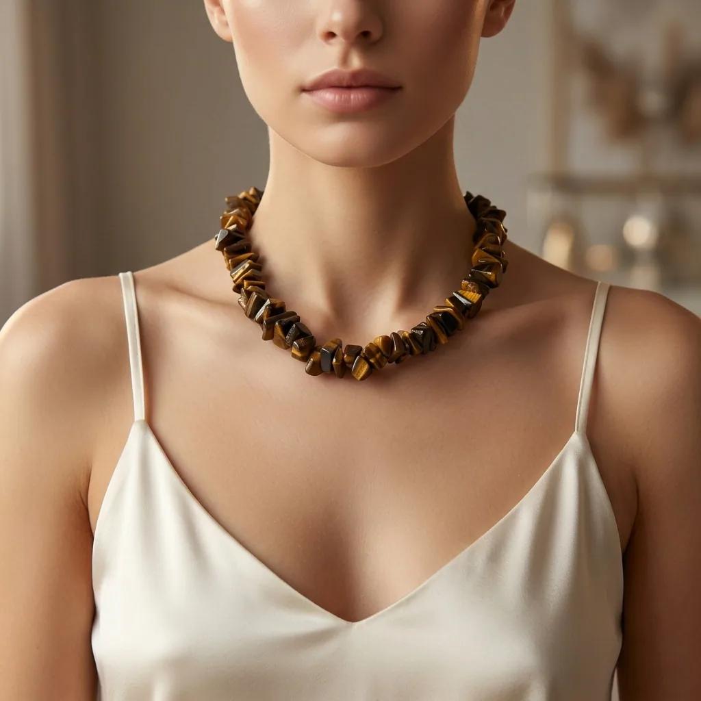Collier Oeil de Tigre - Colliers