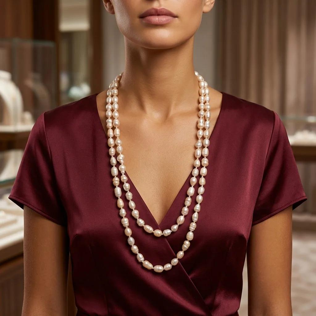 Sautoir Perles Baroques - Colliers