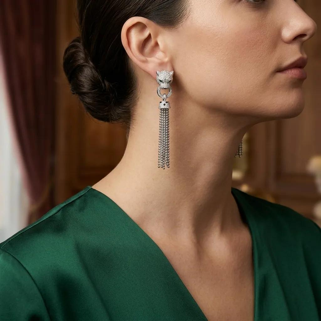 Boucles Cartier en Argent - Boucles d’oreilles