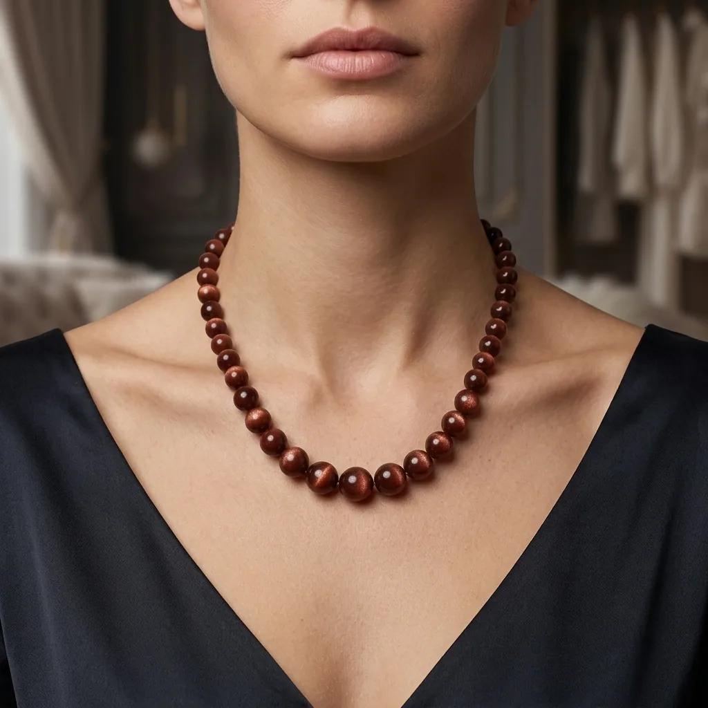 Collier Pierre de Soleil - Colliers