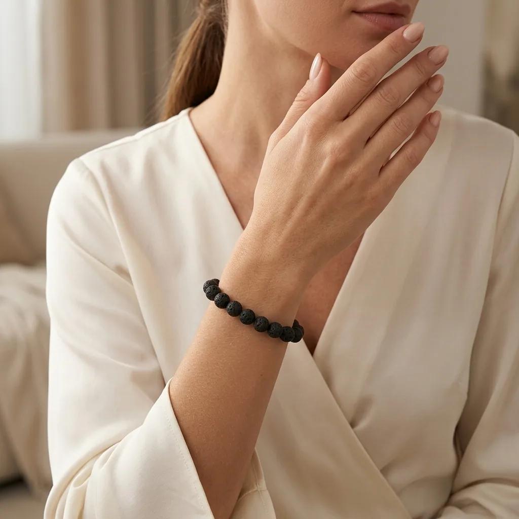 Bracelet Pierre Volcanique - Bracelets