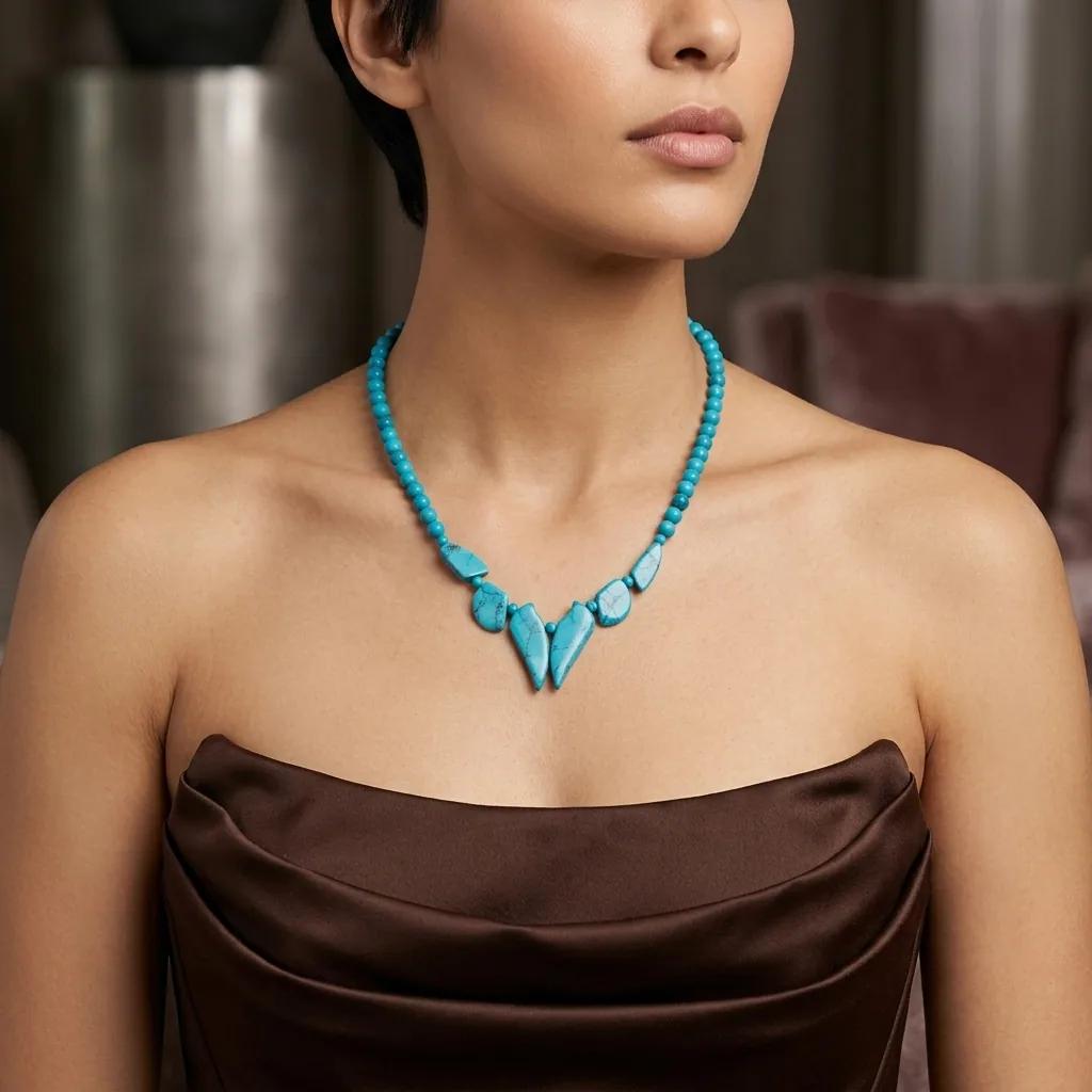 Collier Turquoise - Colliers