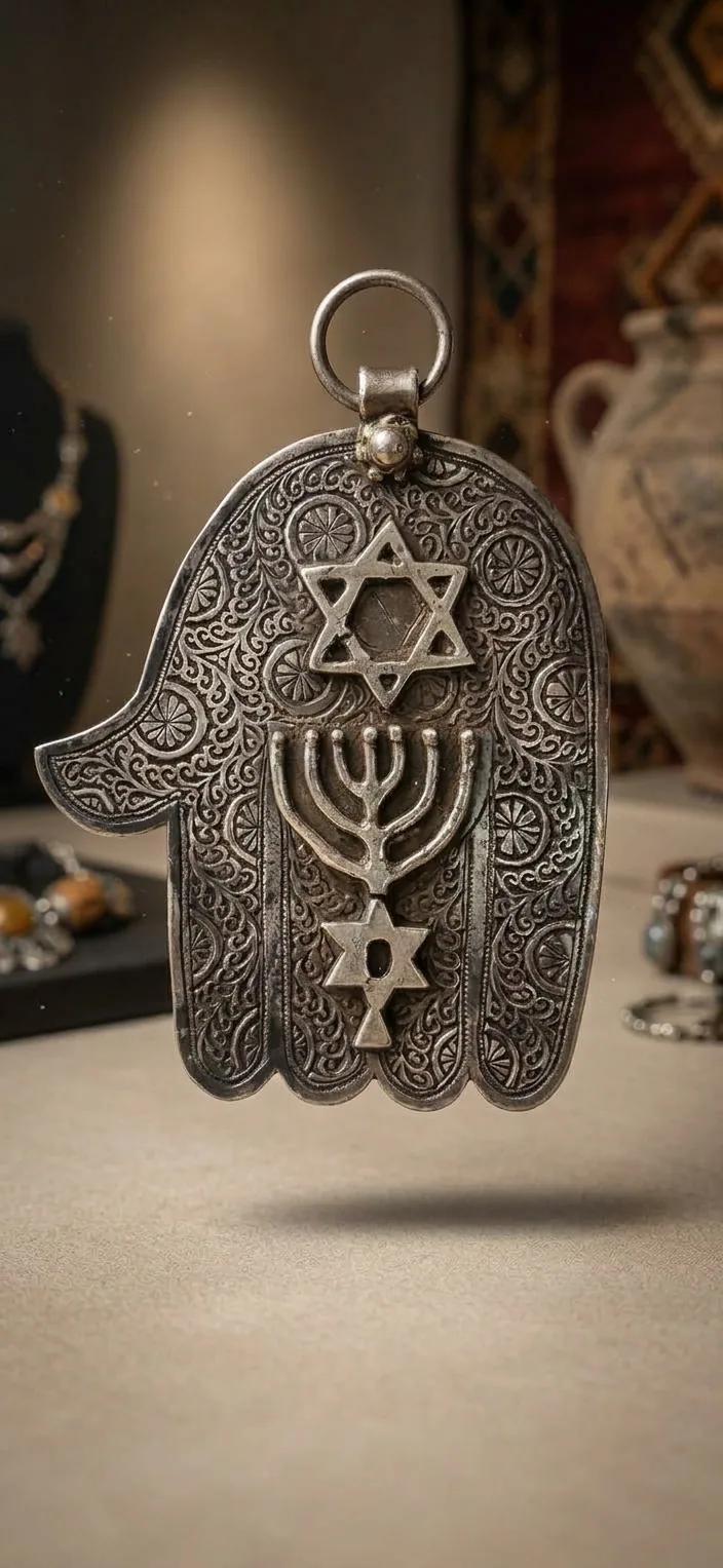 Khmissa en Argent - Objets maison