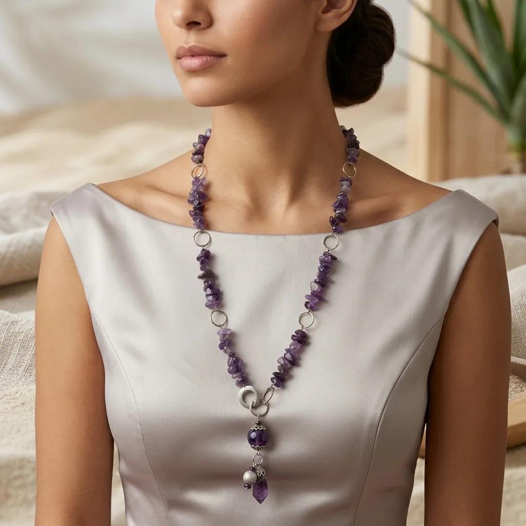 Collier Amethyste - Colliers