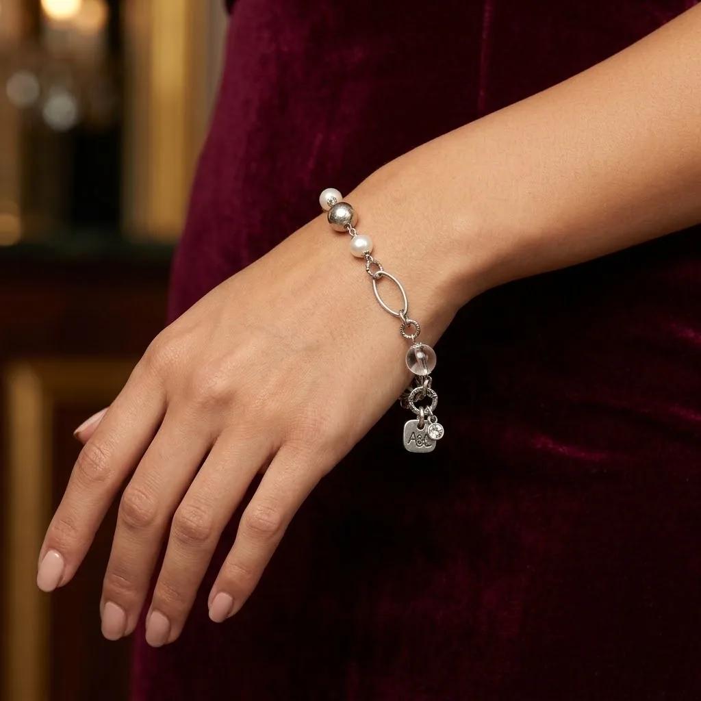 Bracelet Perles et Acier - Bracelets