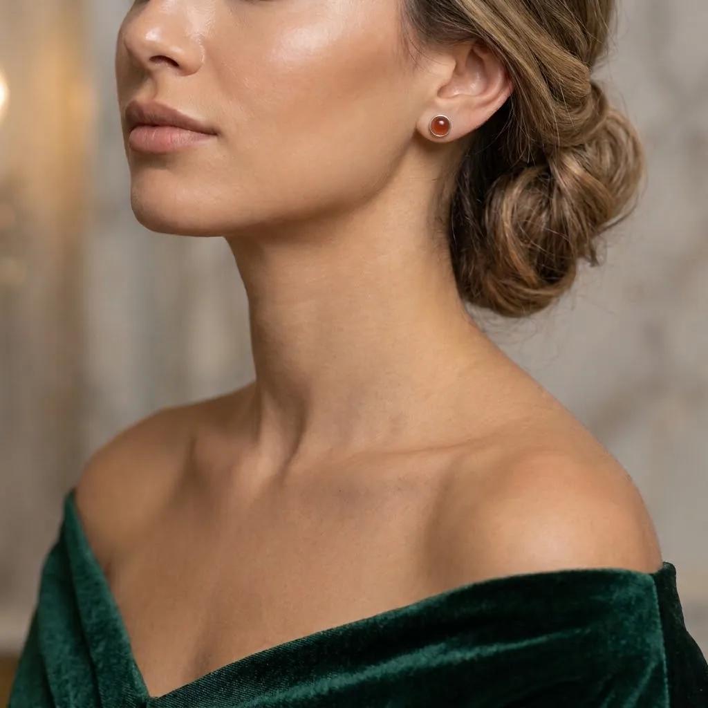 Boucles Argent et Ambre - Boucles d’oreilles