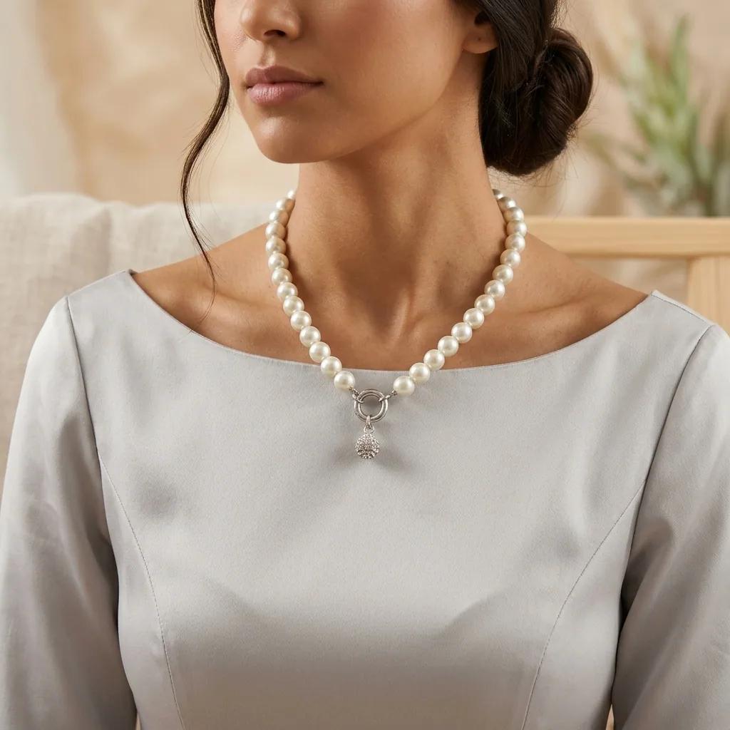 Collier Perles Artificielles - Colliers