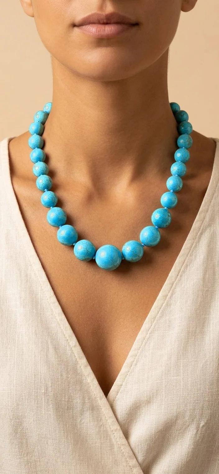 Collier Turquoise - Colliers