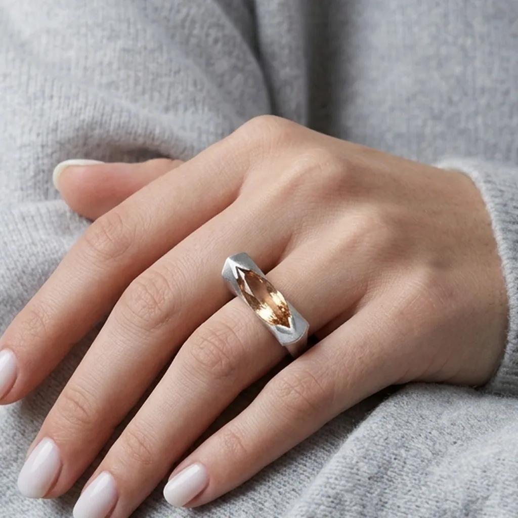 Bague Citrine - Bagues