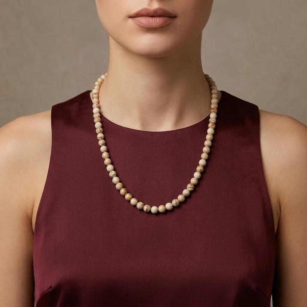 Collier Jaspe - Colliers