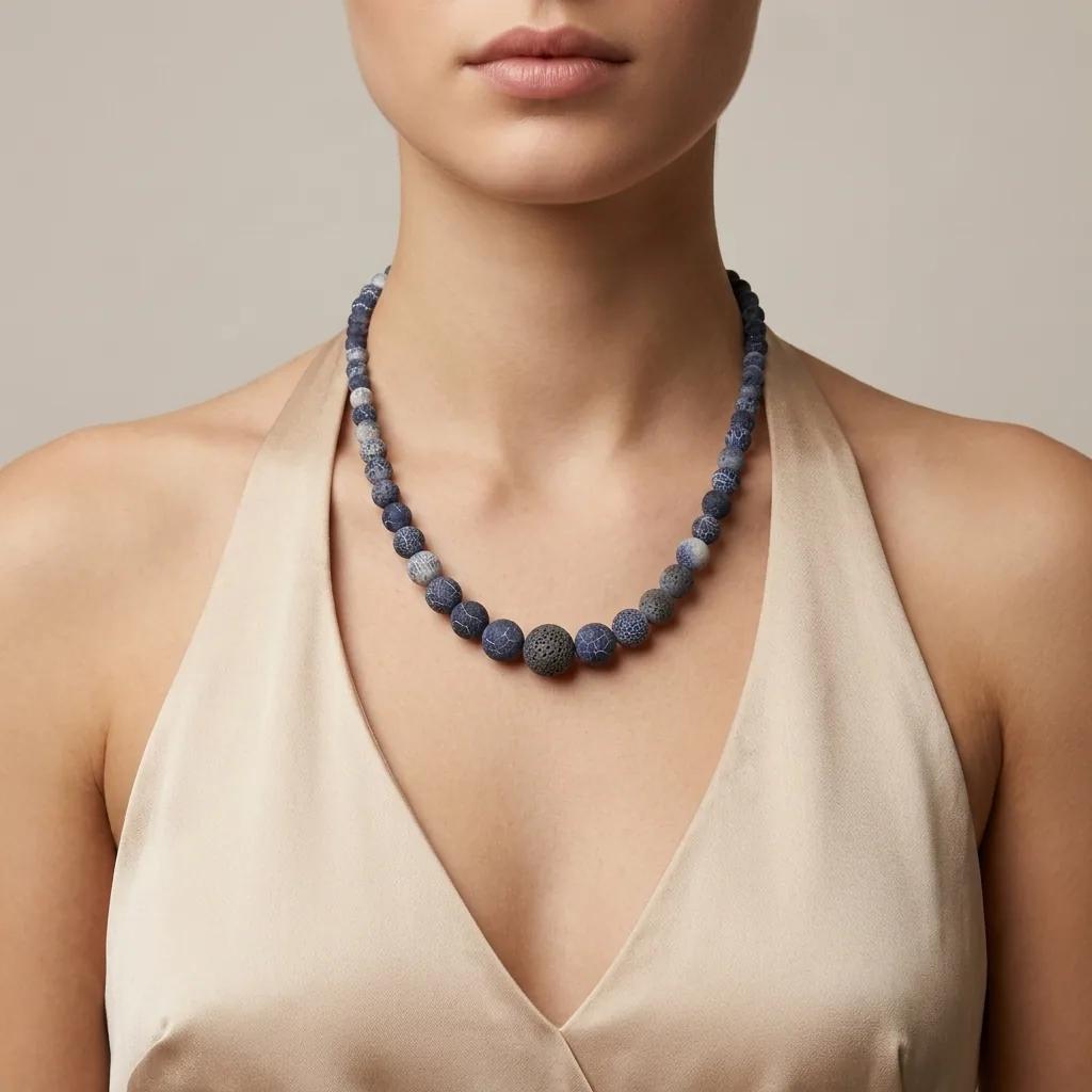 Collier Corail Bleu - Colliers