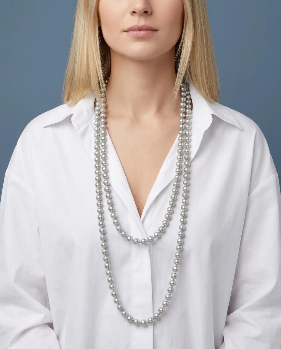 Sautoir Perles Majorica - Colliers